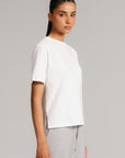 CROPPED T-SHIRT SUPIMA COTTON