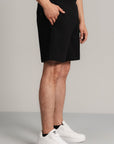 CASUAL DRAWSTRING INTERLOCK SHORTS