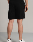 CASUAL DRAWSTRING INTERLOCK SHORTS