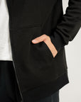 ZIP HOODIE JACKET - PIMA TERRY