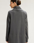 COWL NECK SWEATSHIRT
