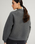 TEXTURED LUXE SWEATSHIRT