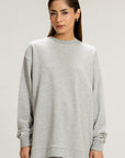 LONG SWEATSHIRT - PIMA TERY