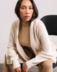 IVORY CARDIGAN - KNIT WEAR