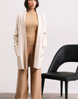 IVORY CARDIGAN - KNIT WEAR