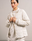FULL SLEEVES PUFFER JACKET