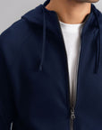 FULL ZIP HOODIE-DOUBLE KNIT