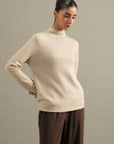 MOCK NECK SWEATER