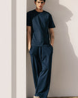 WIDE SWEATPANTS - DOUBLE KNIT