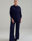 WOMEN HALF ZIPPER- DOUBLE KNIT