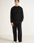 BASIC CREW NECK RIB-MAN