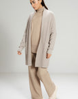MINK CARDIGAN - KNIT WEAR