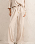 SOFT DRAPE WIDE PANTS