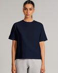 CROPPED T-SHIRT SUPIMA COTTON