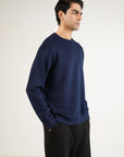CREW NECK SWEAT-SCUBA LIGHT CLOUDLUX