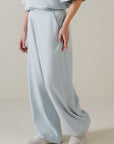 MOVE WIDE TROUSERS-DOUBLE KNIT