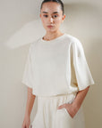 OVERSIZED - DOUBLE KNIT T-SHIRT
