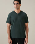 T-SHIRT V-NECK SUPIMA COTTON