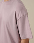 MEN OVERSIZED DOUBLE KNIT T-SHIRT