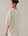 OVERSIZED - DOUBLE KNIT T-SHIRT