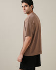 MEN OVERSIZED DOUBLE KNIT T-SHIRT