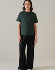 BOXY T-SHIRT CREW SUPIMA COTTON