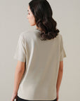 BOXY T-SHIRT CREW SUPIMA COTTON