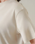 OVERSIZED T-SHIRT CREW SUPIMA COTTON