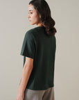 T-SHIRT V-NECK SUPIMA COTTON