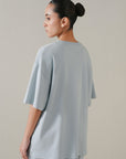 OVERSIZED - DOUBLE KNIT T-SHIRT