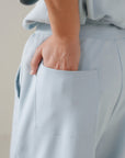 MOVE WIDE TROUSERS-DOUBLE KNIT