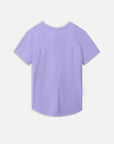 WOMEN SPLIT MESH TEE