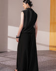 DRAPED COWL NECK TOP