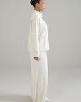 WOMEN HALF ZIPPER- DOUBLE KNIT