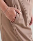 ELASTICATED LOUNGE PANT-DOUBLE KNIT