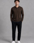 FULL SLEEVE SUPIMA POLO T-SHIRT