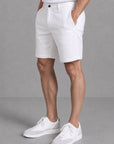 LINEN SHORTS