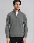 MEN QUARTER ZIP-DOUBLE KNIT