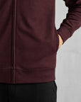 ZIPPER JACKET-DOUBLE KNIT