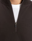 MEN QUARTER ZIP-DOUBLE KNIT