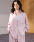 RELAXED FIT BUTTON DOWN SHIRT
