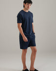 NIGHTSUIT - SHIRT AND SHORTS 100% SUPIMA COTTON