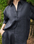 CLASSIC LINEN SHIRT-100% LINEN