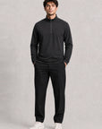 MEN TRAIN QUARTER ZIPPER-RIP STOP
