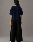 BOXY T-SHIRT CREW SUPIMA COTTON