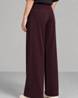 MOVE WIDE TROUSERS-DOUBLE KNIT