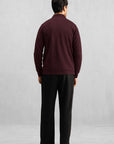 ZIPPER JACKET-DOUBLE KNIT