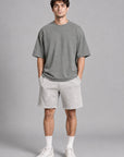 MEN OVERSIZED DOUBLE KNIT T-SHIRT