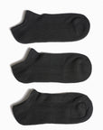 LOW CUT SPORTS ANKLE SOCKS - PACK OF 3