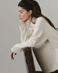 RELAXED PLACKET PULLOVER-CLOUDLUX LIGHT